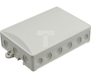 Puszka n/t instalacyjna 130x90x30 klik szara IP54