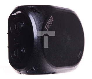 Puszka n/t odgałęźna 180x130x77mm IP66/67 czarna KF 1000 B 62000058