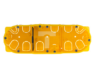 Puszka podtynkowa potrójna regips 213mm 60x40mm GL.40 080043