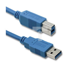 Qoltec Kabel USB 3.0 do drukarki A męski B męski 3m