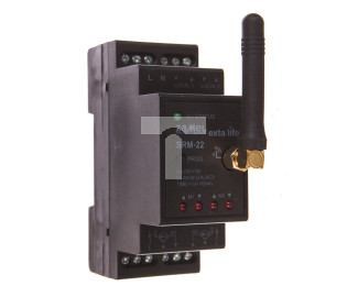 Radiowy sterownik rolet modułowy podwójny 230V SRM-22 EXL10000023