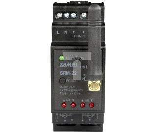 Radiowy sterownik rolet modułowy podwójny 230V SRM-22 EXL10000023