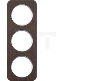 Ramka 3-krotna Berker R.1 dąb/biały 10132359