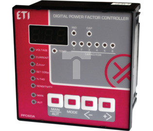 Regulator współczynnika mocy cos(fi) 6 stopniowy CP PFC 6 DA 004656570