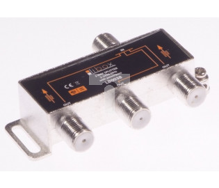 Rozdzielacz sygnału SAT splitter 1x F / 3x F Power Pass LB0038 LIBOX