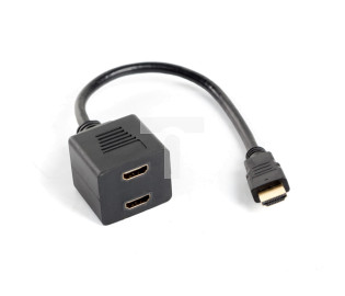 Rozdzielacz/Splitter HDMI 1/2-portowy AD-0019-BK