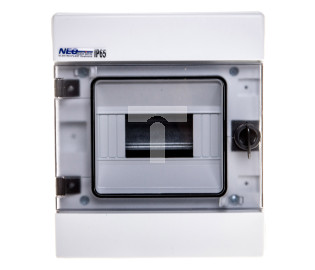 Rozdzielnica hermetyczna modułowa (500V AC ,1000V DC) 1x6 natynkowa IP65  RH-6 36.6