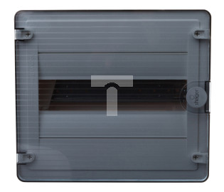 Rozdzielnica modułowa 1x12 natynkowa IP40 Golf (drzwi transparentne) VS112TD