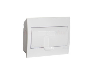 Rozdzielnica modułowa 1x12 podtynkowa IP40 IK06 N+PE II klasa drzwi białe DB112F 1X12P/FMD-P biała 36416