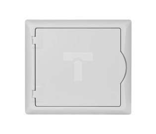 Rozdzielnica modułowa 1x6 p/t ECONOMIC BOX RP 1/6 drzwi białe (N+PE) IP40 2511-00