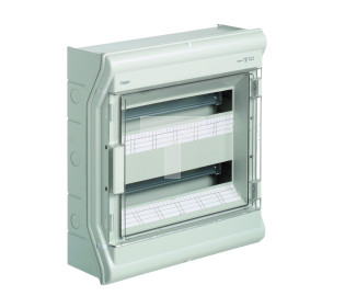 Rozdzielnica modułowa 2x18 natynkowa IP65 Vector VE218L