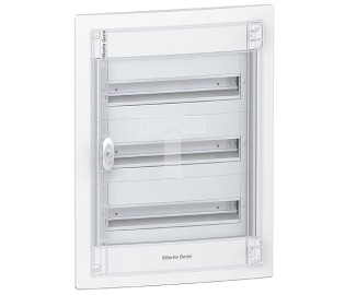 Rozdzielnica modułowa 3x18 podtynkowa IP40 Pragma (drzwi transparentne) PRA24318