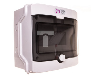 Rozdzielnica modułowa PV 1x8 natynkowa /transparentna/ UV 1500V DC IP65 ECH-8G DIDO 001101061