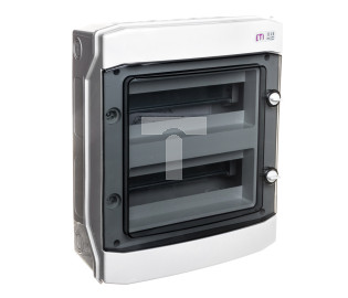 Rozdzielnica modułowa PV 2x12 natynkowa /transparentna/ UV 1500V DC IP65 ECH-24PT-s DIDO 001101067