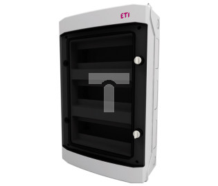 Rozdzielnica modułowa PV 3x12 natynkowa /transparentna/ UV 1500V DC IP65 ECH-36PT-s DIDO 001101080