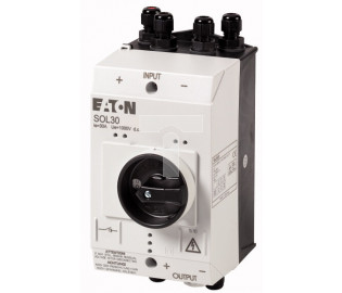 Rozłącznik izolacyjny PV 2P 30A DC 2 stringi M12 SOL30/2MV 120926