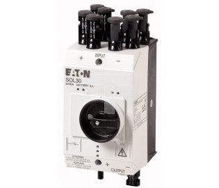 Rozłącznik izolacyjny PV 2P 30A DC 4 stringi MC4 SOL30/4MC4 120923