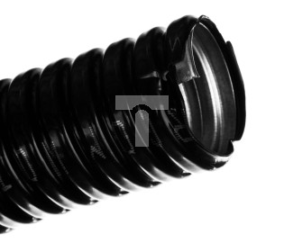 Rura ochronna stalowa pokryta PCV WOT 29 czarna E03DK-10030202701 /10m/