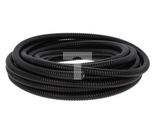 Rura ochronna stalowa pokryta PCV WOT 9 czarna E03DK-10030202201 /10m/