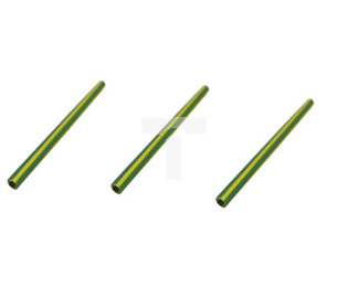 Rura termokurczliwa cienkościenna żółto-zielona RTC_38,1-19,1-ZZT /10szt./