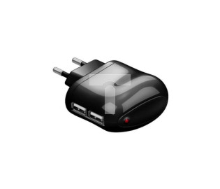 SIECIOWA ŁADOWARKA 2X USB 5V 2.1A