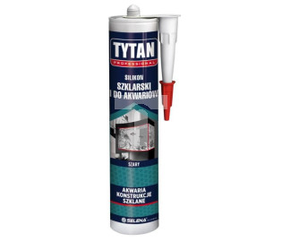 SILIKON SZKLARSKI I AKWARIOWY TYTAN 280ML BEZBARWNY
