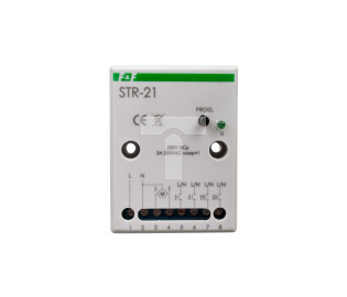 STR Sterownik rolet 230V biały 50-60Hz śruba STR-21