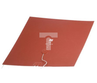 Silicone Heater Mat 396 W 240 V AC 300 x 300 (square)mm