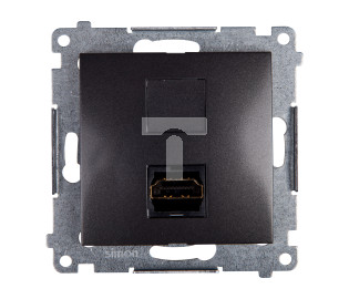 Simon 54 Gniazdo HDMI antracyt DGHDMI.01/48