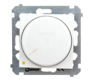 Simon 54 Ściemniacz obrotowy dwubiegunowy LED 5-215W biały DS9L2.01/11 WMDS-004xL2-011