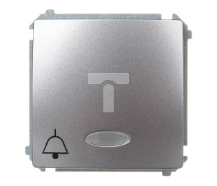 Simon Basic Przycisk /dzwonek/ z podświetleniem, szybkozłącza, stal inox BMD1L.01/21