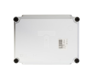 Skrzynka izolacyjna 280x200x151mm Z-1/2 z P-1 pokrywa pełna biała (2xBM) 0 43