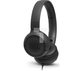Słuchawki JBL Tune 500 (czarne, nauszne, z wbudowanym mikrofonem)