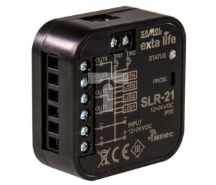 Sterownik LED 4-kanałowy 12-24VDC SLR-21 EXL10000033