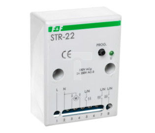 Sterownik rolet 230V biały 50-60Hz śruba IP20 STR-22