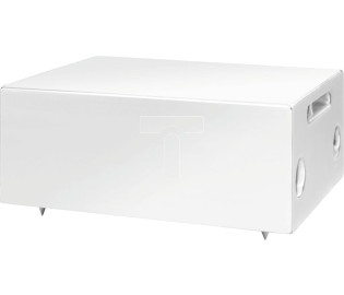Subwoofer naścienny PA, 2 x 60W, biały ESUB-6W/WS