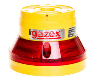 Sygnalizator optyczno-akustyczny 12V DC pulsacyjny LED czerwony 105/70dB IP54 SL-32