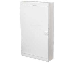 Szafa multimedialna natynkowa Multialfa plastikowa 310x530x105mm białe drzwi, zatrzask MULTIALFA 530 BD 5-014MULTIALFA 530 BD