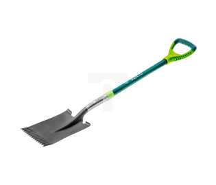Szpadel prosty, metalowy trzonek