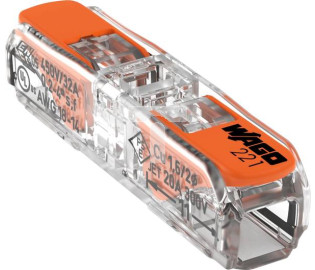 Szybkozłączka przelotowa 2x0,2-4mm2 Inline 221-2411 /60szt./