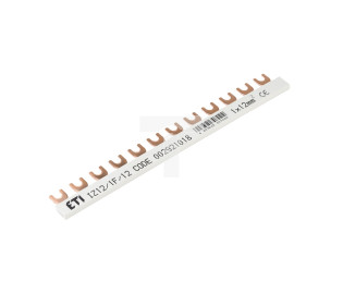 Szyna łączeniowa widełkowa 1P 80A 12mm2 (12 mod.) IZ12/1F/12 002921018