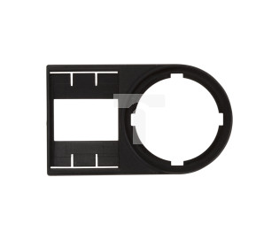 Tabliczka opisowa 50x30mm czarna prostokątna bez etykiety M22S-ST-X 216392 /25szt./