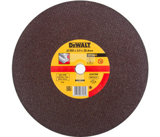 Tarcza do cięcia metalu do przecinarki – płaska 355 x 3,0 x 25,4 mm DT3450-QZ