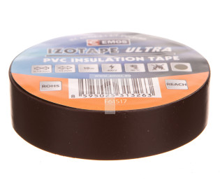 Taśma izolacyjna 15mm x 10m PVC brązowa F61517 /10szt./