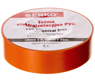 Taśma izolacyjna 19/20 pomarańczowa TPVC_19-20-ORANGE