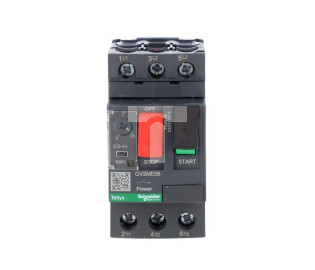 TeSys Deca Wyłącznik silnikowy 3P 1,5kW 2,5-4A GV2ME08