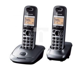 Telefon stacjonarny Panasonic KX-TG2512PDT (kolor czarny)