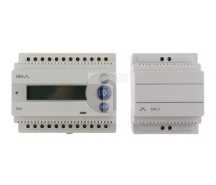 Termostat DEVIreg 850 III 24V 16A -10-40C IP20 biały 140F1085