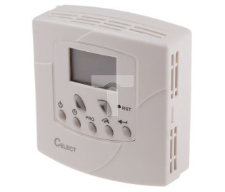 Termostaty, 0 → +50C, konf. 7 dni, 24 → 240 V AC, RS PRO
