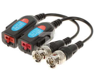 Transformator do przesyłania sygnału wideo po skrętce AHD, HD-CVI, HD-TVI, CVBS, 4K UHD TR-1D-HD*P2